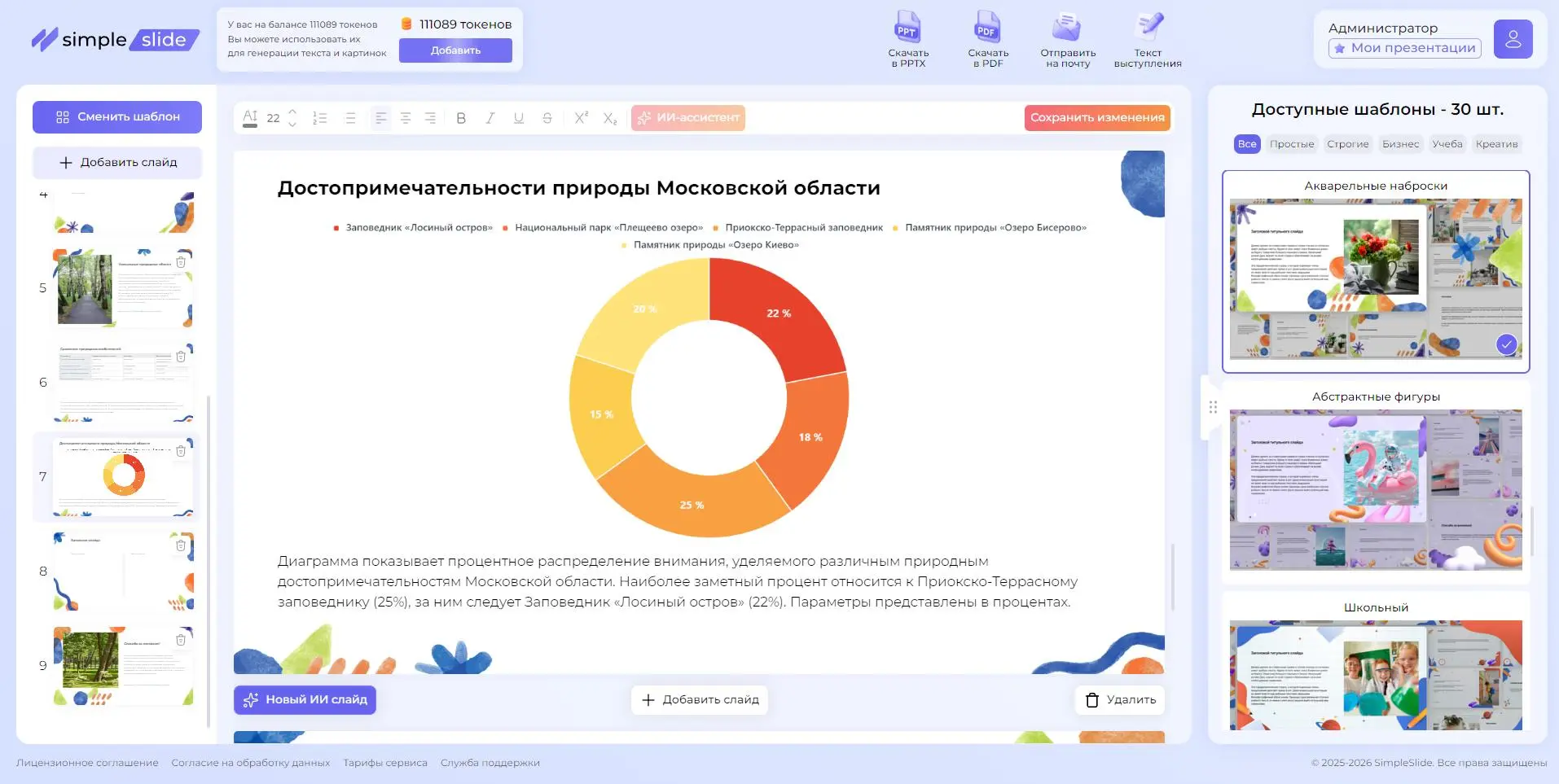 Презентация, созданная в сервисе SimpleSlide.ru / Автор: Алмаз Изгужин