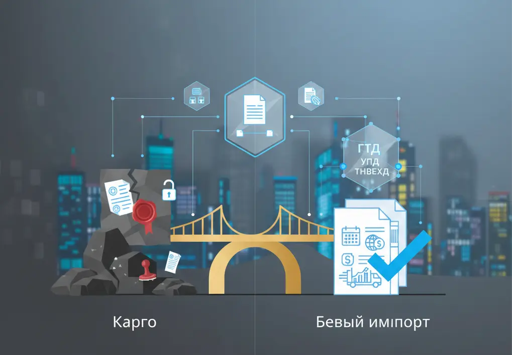 Сравнение белого импорта и карго из Китая 