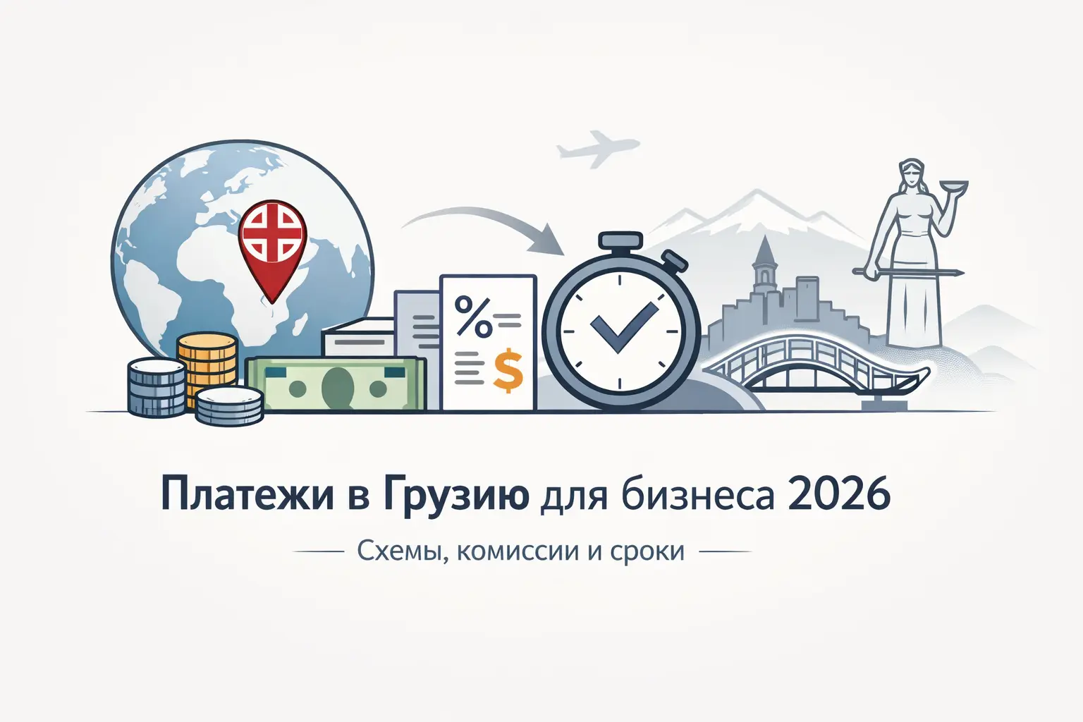 Платежи в Грузию для бизнеса