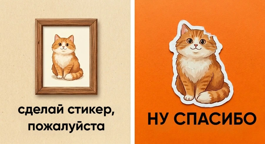 Как сделать качественные стикеры без брака