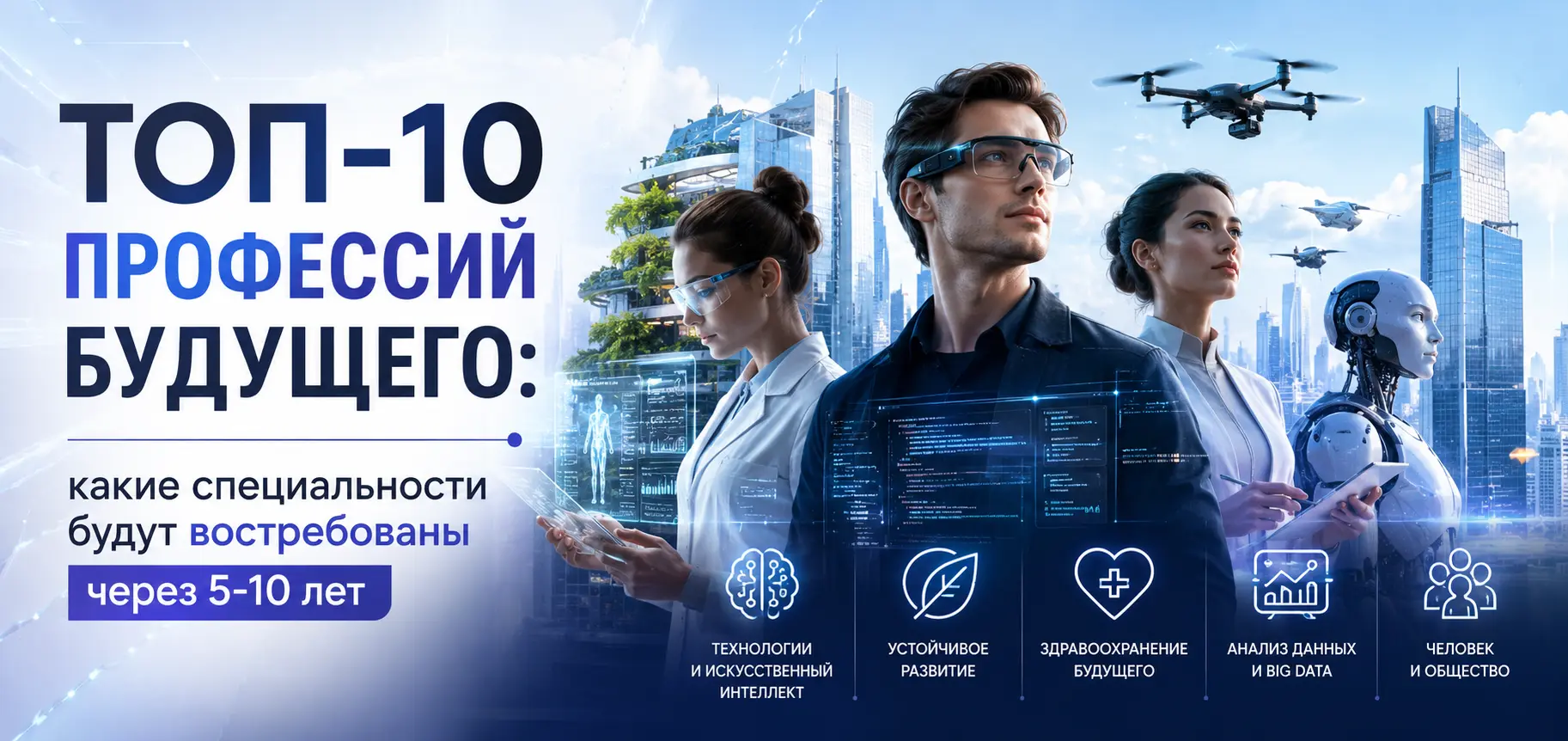 Топ-10 профессий будущего
