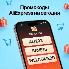 Промокоды на любую покупку с AliExpress