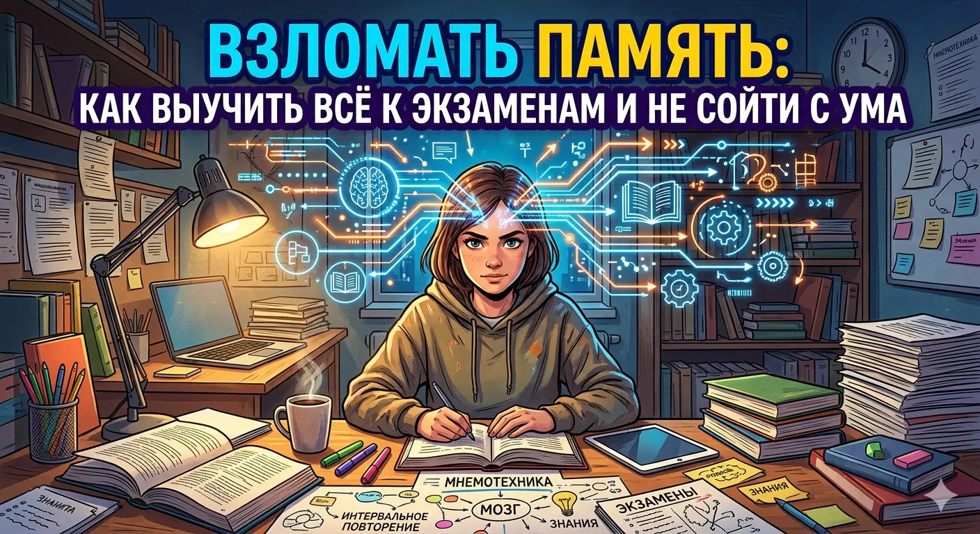 Как выучить всё к экзаменам
