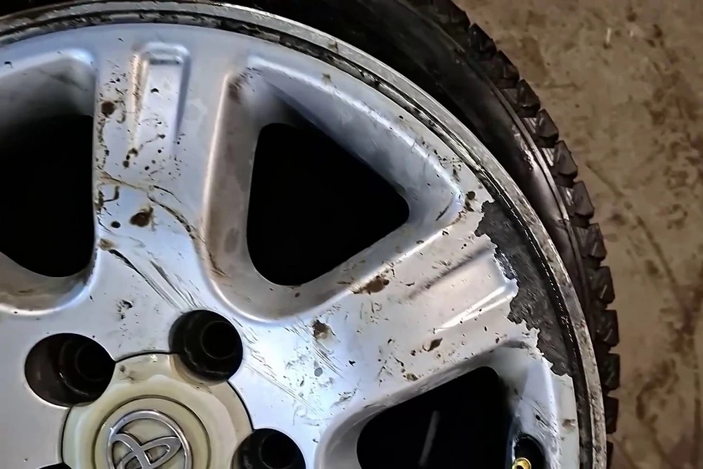 Вид диска перед реставрацией — блог ШинСнаб.рф