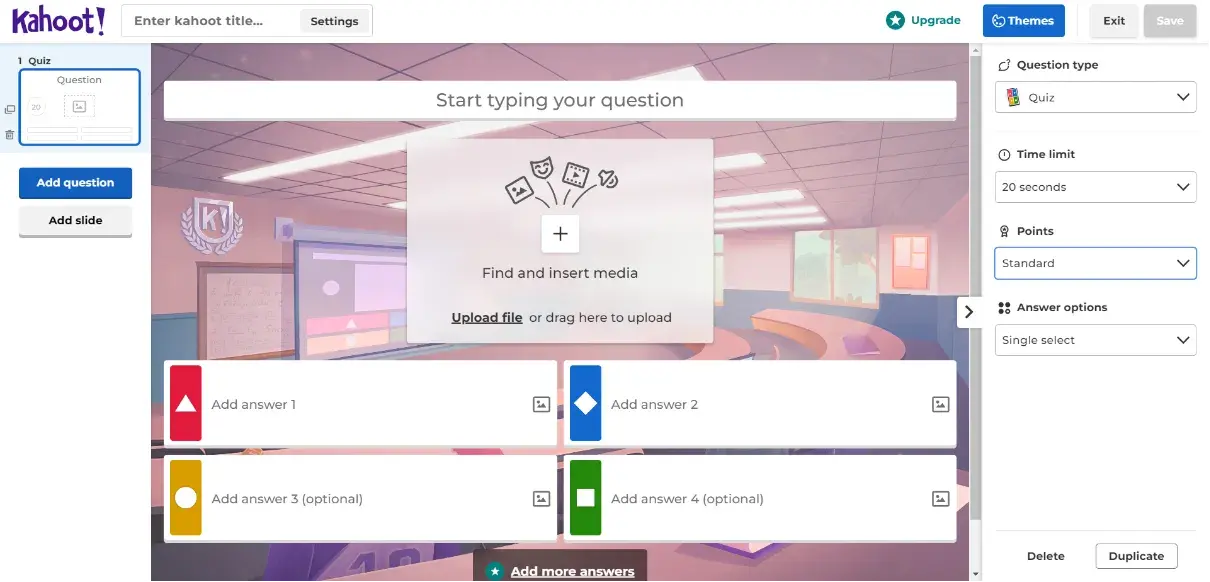 Пример интерфейса