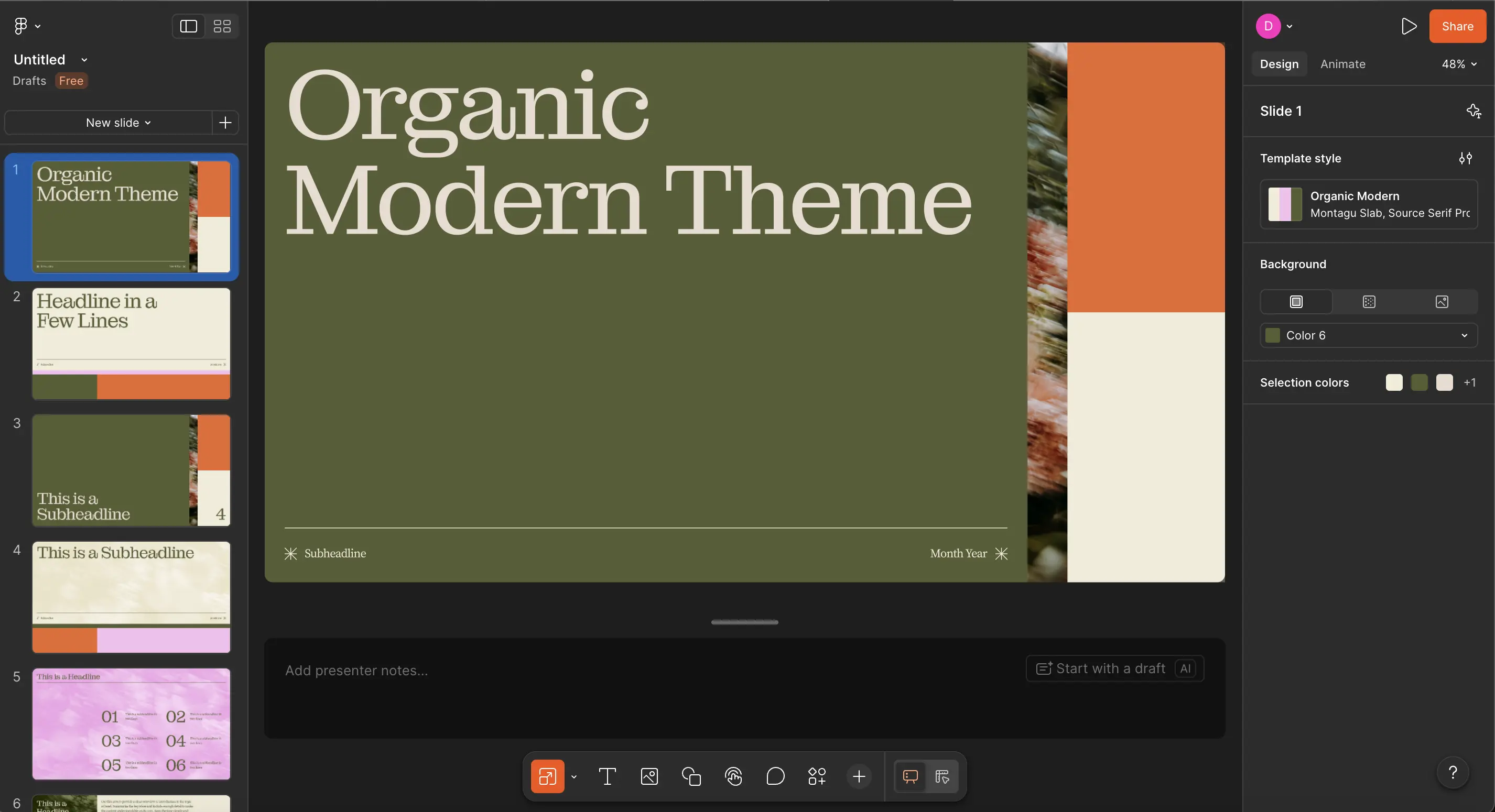 Создание презентации в Figma