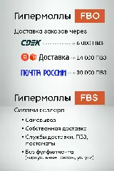 магазины могут работать как по FBO, так и FBS