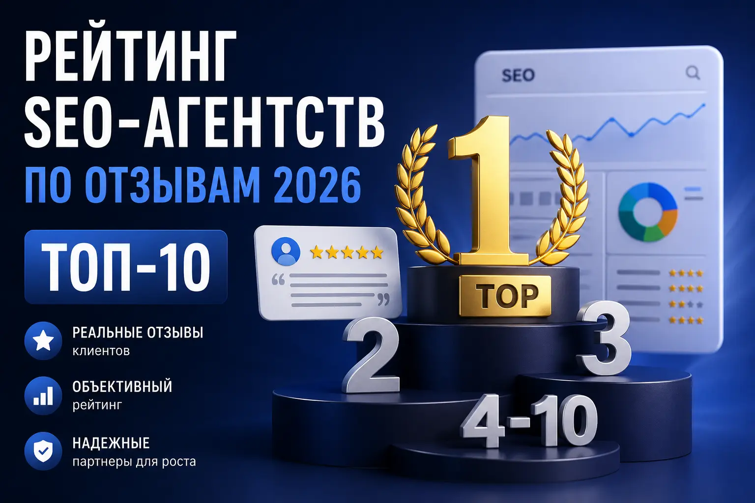 рейтинг ТОП-10 SEO-агентств России 2026