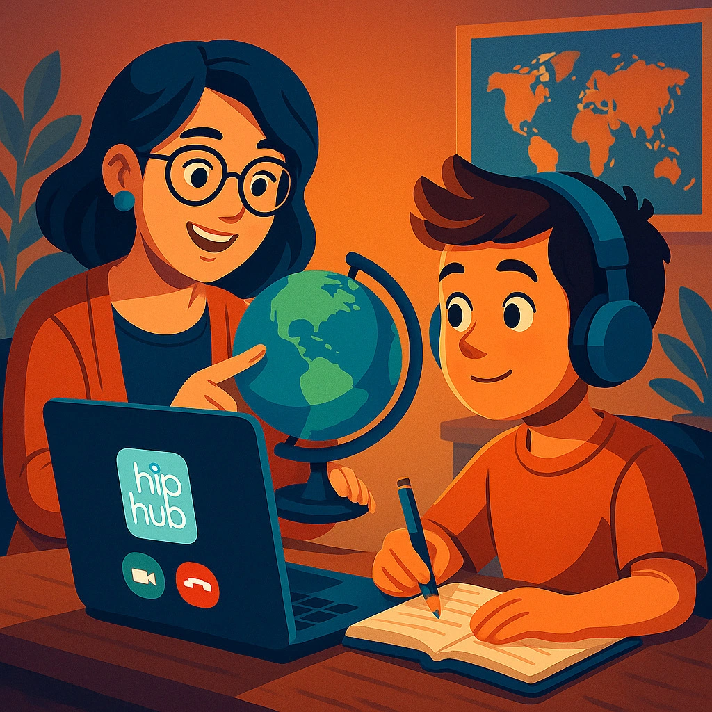 Занятие на платформе HipHub