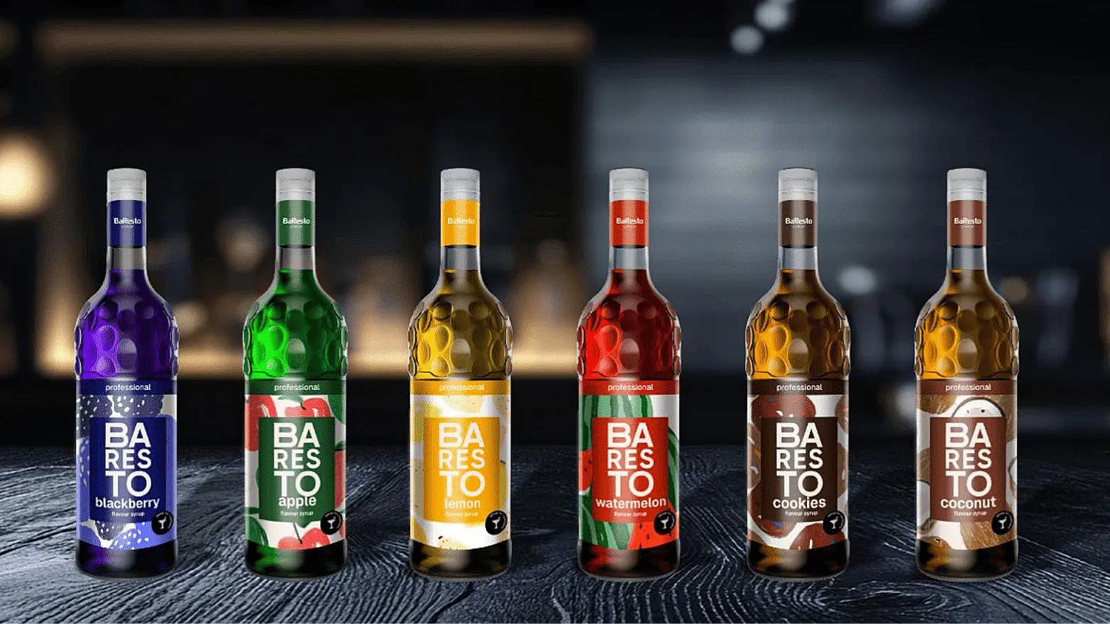 Ребрендинг производителя сиропов BaResto (ООО «Вкусный продукт») — Кейс брендингового агентства ZAMEDIA